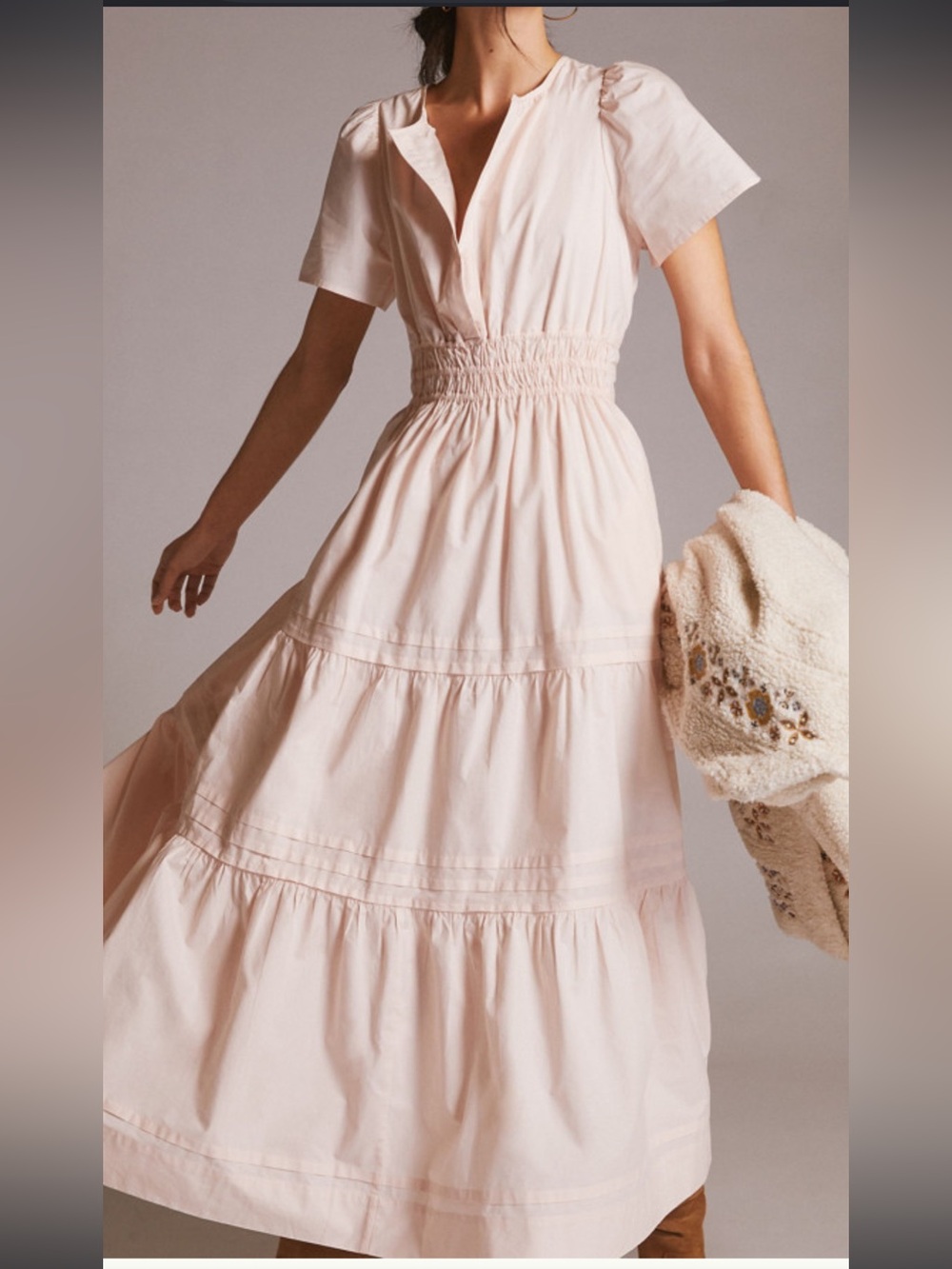 by Anthropologie Somerset Maxi Dress Cotton